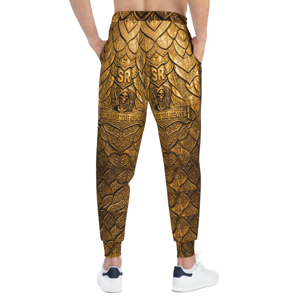 Long Live The Reaper Armor Joggers — Embossed "SR" Athletic Sweatpants