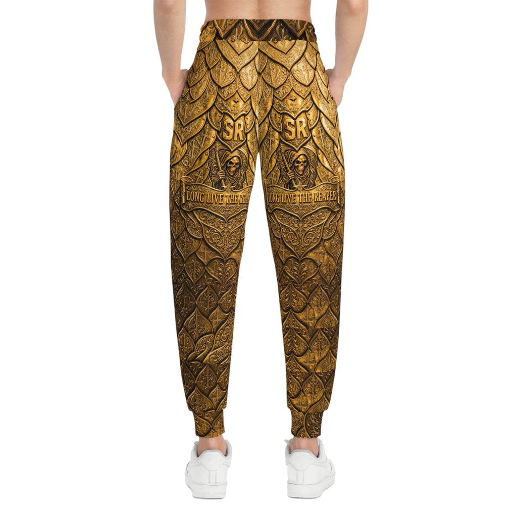 Long Live The Reaper Armor Joggers — Embossed "SR" Athletic Sweatpants