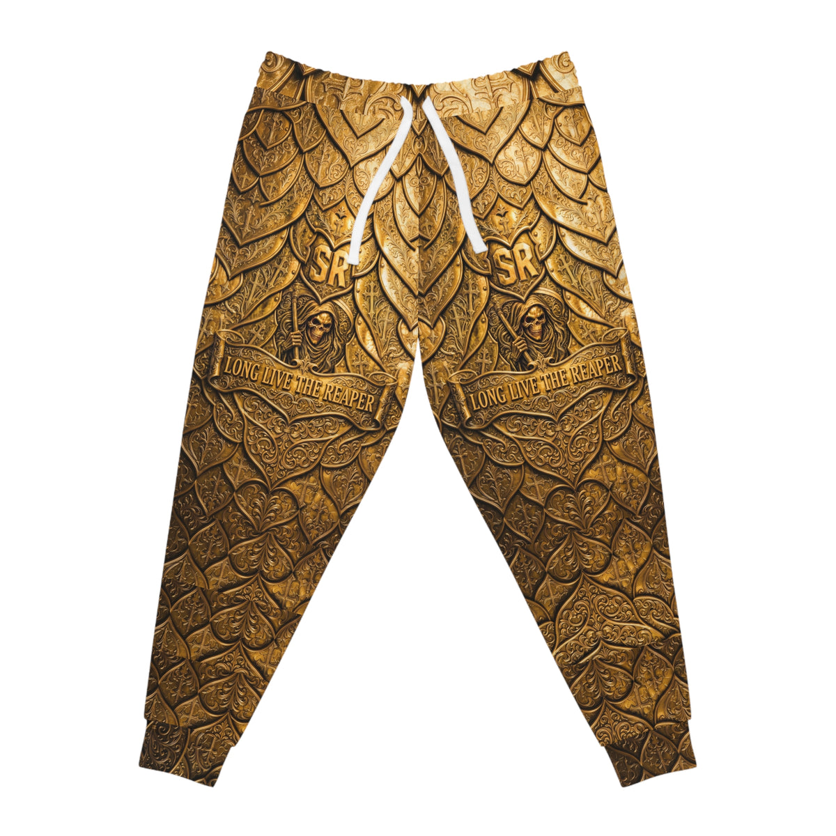 Long Live The Reaper Armor Joggers — Embossed "SR" Athletic Sweatpants