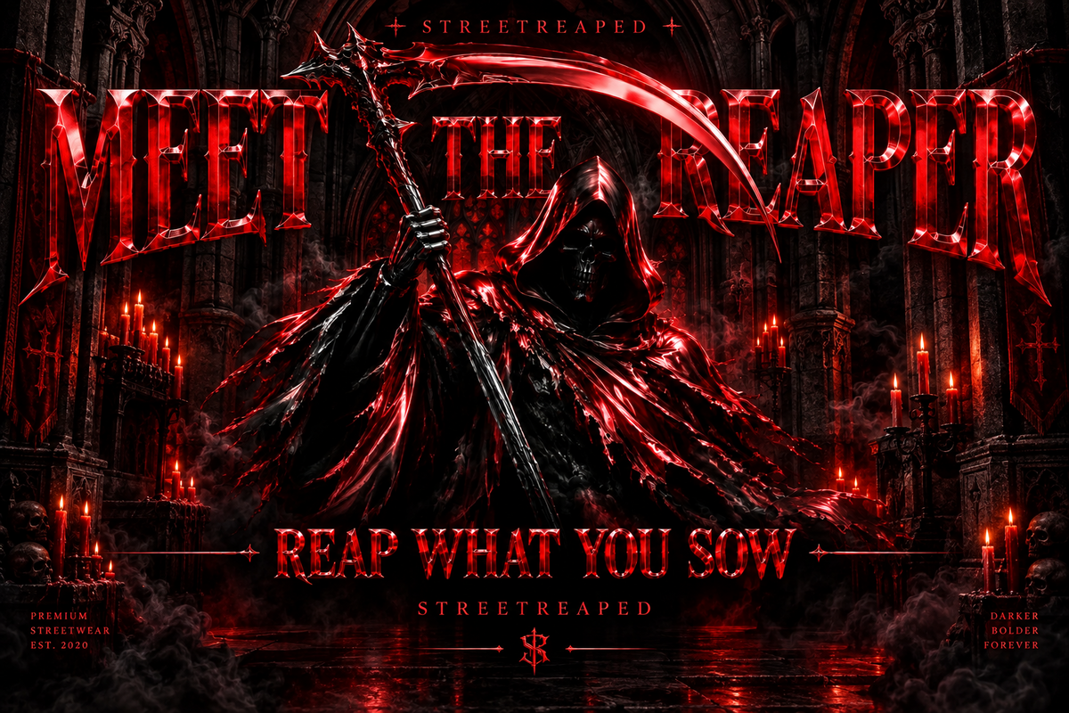 StreetReaped — Meet The Reaper Four-Piece Numbered Edition Set